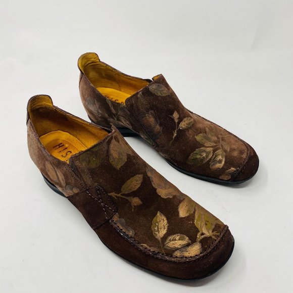 Hispanitas Hand Painted Shoes Sz 38 7 Floral - Picture 9 of 9